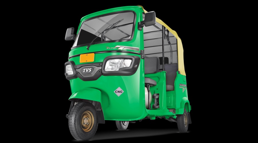 TVS Motor Company launches TVS King Deluxe Plus CNG 3-wheeler in Tanzania